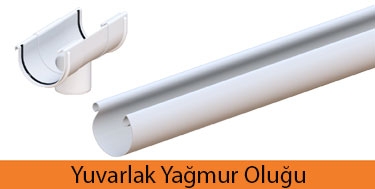 Uplast PVC Дождевые (крыша) водостоки